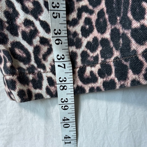 PacSun Pink and Black Animal Print Jeans - Picture 5 of 7